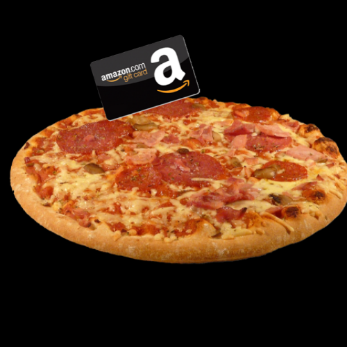 Spicy Salami Pizza (Get a Free Amazon Gift Card)