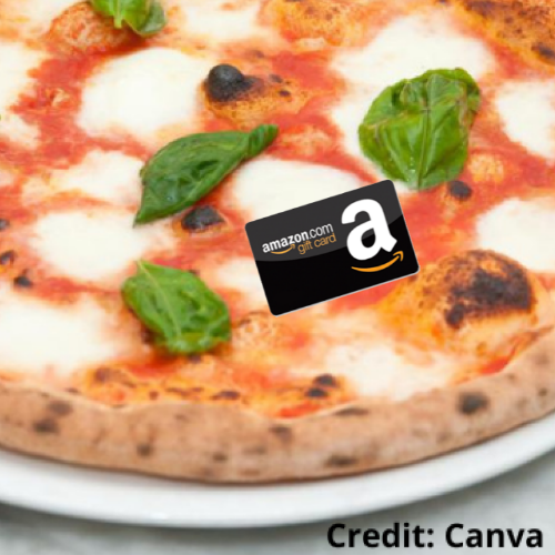Magherita Pizza (Get a Free Amazon Gift Card)